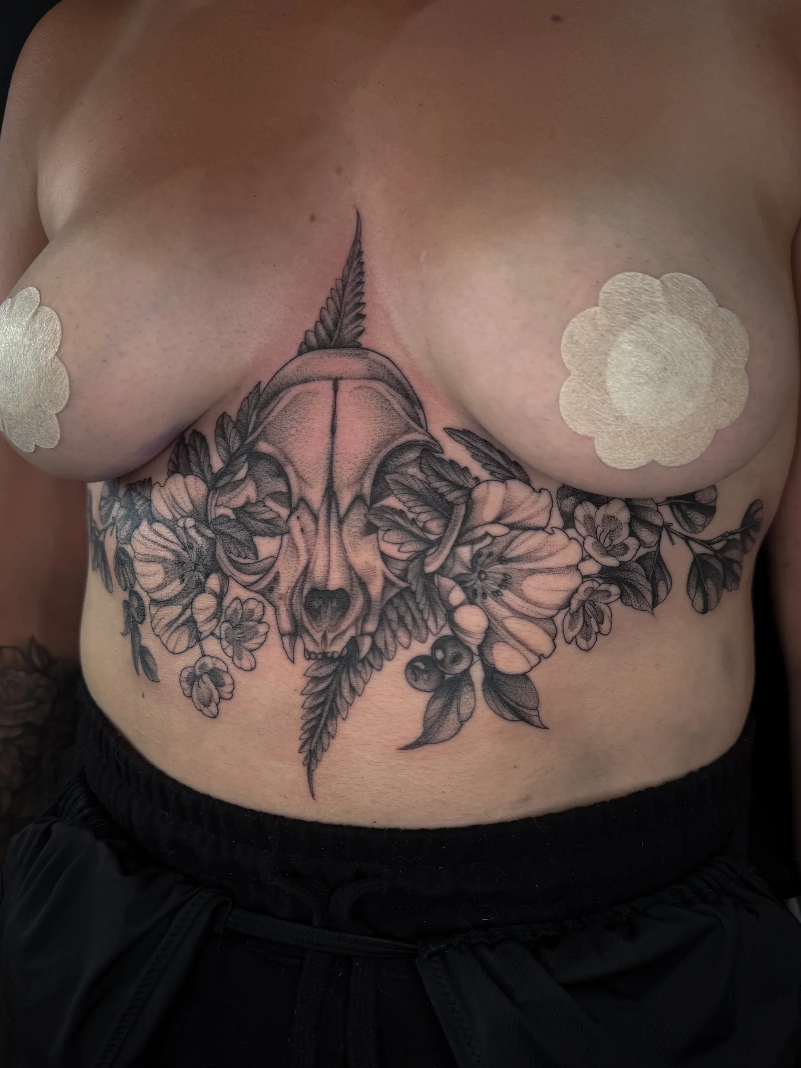 Woodland skull sternum